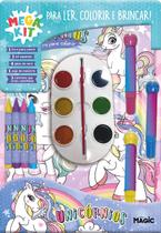 Livro - Unicórnios - Ler, Colorir e Brincar