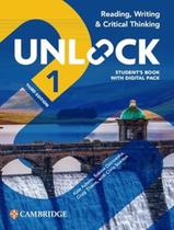 Livro - Unlock Level 1 Reading, Writing And Critical Thinking Students Book With Digital Pack 3Rd Ed.