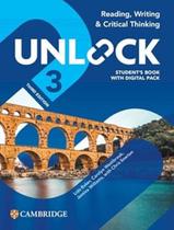 Livro - Unlock Level 3 Reading, Writing And Critical Thinking Students Book With Digital Pack 3Rd Ed.