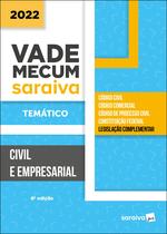 Livro - Vade Mecum Civil e Empresarial - Temático - 6ª edição 2022