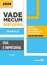 Livro - Vade Mecum Civil e Empresarial Temático - 8ª edição 2024
