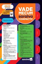 Livro - Vade Mecum compacto - 24ª edição 2022