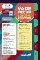 Livro - Vade Mecum compacto - 25ª edição 2022