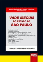 Livro - Vade Mecum do Estado de São Paulo - Formato: 21x30cm