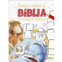 Livro - Vamos Colorir a Bíblia: Personagens Bíblicos