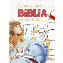 Livro - Vamos Colorir a Bíblia: Personagens Bíblicos