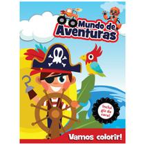 Livro - Vamos colorir - Mundo de aventuras