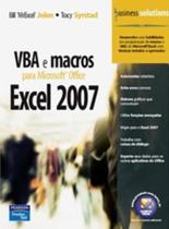Livro - VBA e Macros para Microsoft® Office Excel 2007