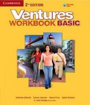 Livro Ventures Basic - Workbook With Audio Cd-Rom - 02 Ed - Cambridge