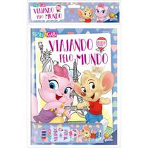 Livro - Viajando Pelo Mundo (KitLivro+LápisCor) (Riki & Gabi)