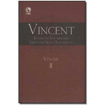 Livro - Vincent - Vol. Ii - Cpad Livro - Vincent - Vol. Ii - Cpad