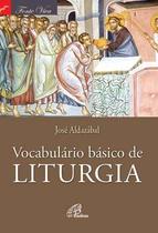 Livro - Vocabulário básico de liturgia