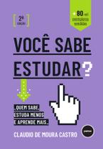 Livro - Você Sabe Estudar?