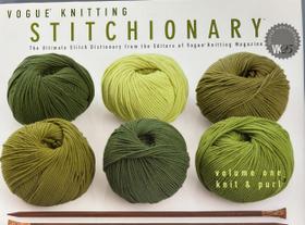Livro Vogue Knitting Stitchionary Volume One Knit & Purl