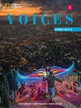 Livro - Voices 1 Combo Split 1A + Online Practice And StudentS Ebook - American - NATGEO & CENGAGE ELT