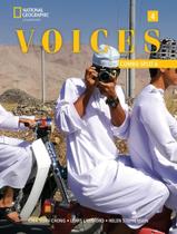 Livro - Voices 4 Combo Split 4A + Online Practice And StudentS Ebook - American - NATGEO & CENGAGE ELT Livro - Voices 4 Combo Split 4A + Online Practice And StudentS Ebook - American - NATGEO & CENGAGE ELT