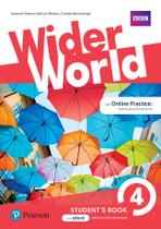 Livro - Wider World 4 Student Book + Ebook + Mel + Online Practice