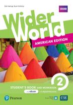 Livro - Wider World AmE 2 Student's Book & Workbook with combined eBook Digital Resources & App