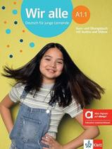 Livro - Wir Alle A1.1 Kurs-Und Ubungsbuch Mit Audios Und Videos