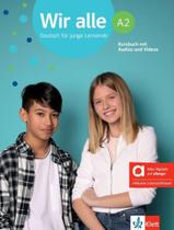 Livro - Wir Alle A2 - Kurs-Ubungsbuch Hybride Ausgabe Allango
