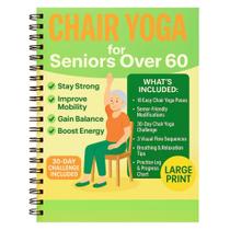 Livro XIMDY Yoga na Cadeira para Idosos com Mais de 60 Anos Desafio de 30 Dias Livro XIMDY Yoga na Cadeira para Idosos com Mais de 60 Anos Desafio de 30 Dias
