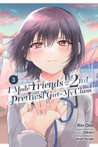 Livro Yen Press Fiz Amizade com a Segunda Garota Mais Bonita