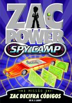 Livro - Zac Power Spy Camp - Zac Decifra Códigos