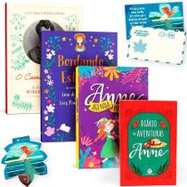 livros Anne com E Biografia acompanha marca página - Ciranda Cultural