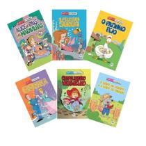 Livros com historias infantis em forma de gibis diversão - Ciranda Cultural