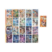 Livros De Adesivos De Desenho Animado 20 Peças DIY Scrapbooking Diário Planejador Papelaria