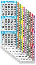 Livros de Bingo Bingo Innovation 3 Faces, 100 Folhas Descartáveis Livros de Bingo Bingo Innovation 3 Faces, 100 Folhas Descartáveis