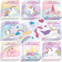Livros de colorir Faccito 24 unidades para crianças com tema animal Livros de colorir Faccito 24 unidades para crianças com tema animal