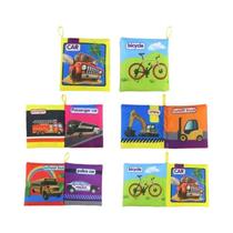 Livros De Pano Macio Para Bebês Com Som De Sussurro E Chocalho Brinquedos Educativos De Aprendizagem