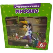 Livros de Quebra Cabeça: Pinóquio - Blu Editora - Livros Infantis - Livros Educativos