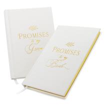 Livros de votos de casamento MUUJEE promete ao meu noivo e noiva