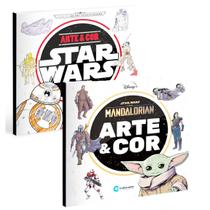 Livros Do Star Wars E Mandalorian Arte E Cor