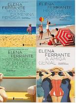 LIVROS ELENA FERRANTE novo sobrenome Juventude + A amiga genial Infância + menina perdida Maturidade Velhice + quem foge