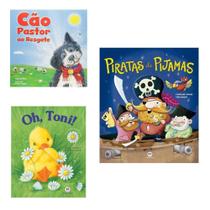 Livros infantis cão pastor - oh, toni! - piratas de pijamas - Ciranda cultural