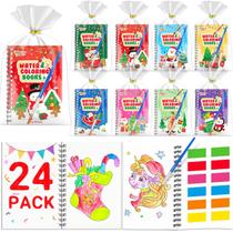 Livros para colorir água FEREDO KIDS, pacote com 24, 13x15cm, Natal