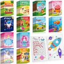 Livros para colorir Ben Louis Party Favors Kids 4-8-12 anos 60 unidades