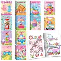 Livros para colorir BenLouis Sweet Mini Kids Candyland Donut x24