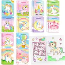 Livros para colorir BenLouis Unicorn Mini 24 unidades para festa infantil