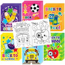 Livros para colorir Dvbonike Back to School 24 unidades para crianças Livros para colorir Dvbonike Back to School 24 unidades para crianças