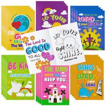 Livros para colorir Dvbonike Bible, tema religioso para crianças x24 Livros para colorir Dvbonike Bible, tema religioso para crianças x24