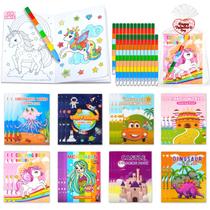 Livros para colorir para presentes de dia dos namorados com cartões para crianças de 3 anos ou mais