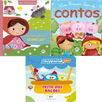 Livros para crianças contos e historinhas infantis kit com 3 - Ciranda cultural