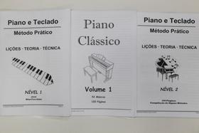 Livros Piano Clássico Estudo e Repertório Três Volumes Livros Piano Clássico Estudo e Repertório Três Volumes