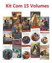 Livros Romance Harlequin Kit com 15 Unidades Sem Repetição Livros Romance Harlequin Kit com 15 Unidades Sem Repetição