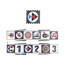 Livros Sensoriais De Pano Preto E Branco Para Bebês De 0 a 36 Meses, Brinquedos Montessori Para Livros Sensoriais De Pano Preto E Branco Para Bebês De 0 a 36 Meses, Brinquedos Montessori Para