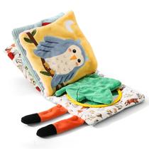 Livros sensoriais Soft Baby Book Macabaka com toque e sensação